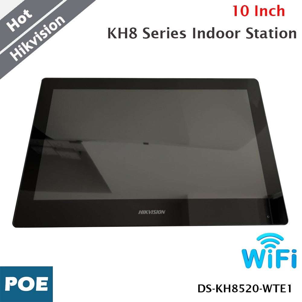 Hikvision 10-inch Touch-Screen DS-KH8520-WTE1 WiFi Video Intercom Network