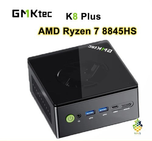 GMKtec Fast K8 Plus Ryzen 7 8845HS Mini PC 32GB DDR5 1TB Win11 Pro WiFi6 BT5.2
