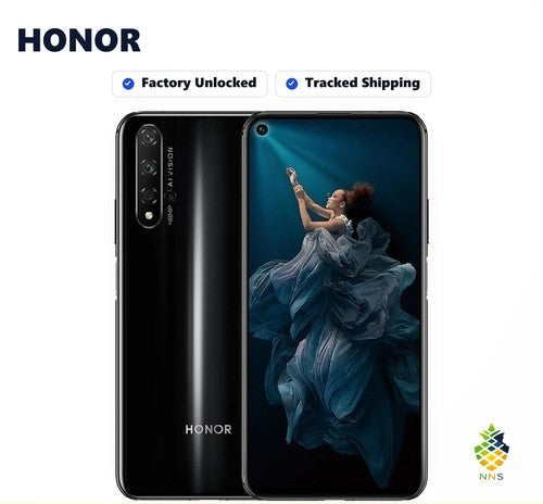 HONOR 20 4G Smartphone 6.26-inch Android 9.0 48MP 3750mAh Wifi BT Dual Sim