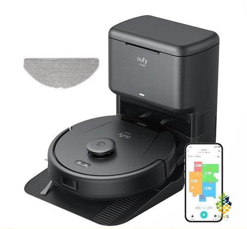 L60 Robot Vacuum Cleaner & Mop Self-Empty Station 5000Pa Hair Detangle Refurbed