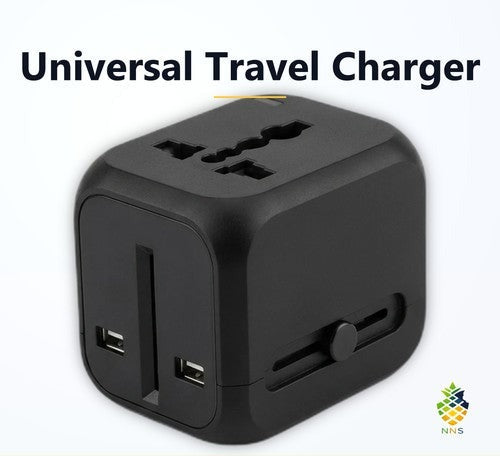NNS Universal Travel Adapter UK Plug Converter USB Type-C Charger