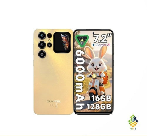 OUKITEL C68 Plus Smartphone 16GB+128GB 7.2" 64MP 6000mAh Android 15 Dual SIM UK
