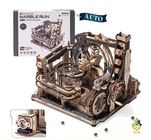 Robotime Rokr Electric Marble Run Wood Fantasy Toy Model LGC01 LGA01 Kids Gift