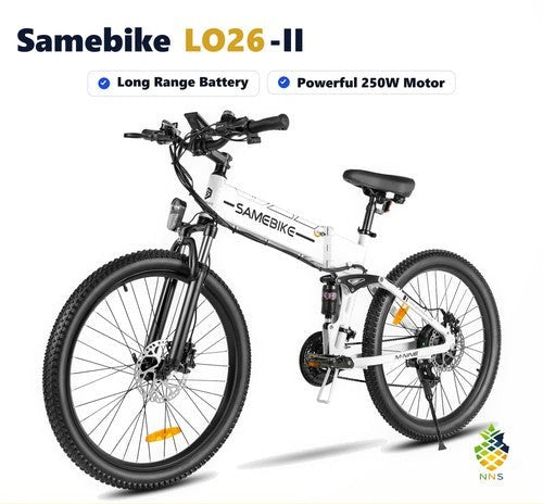 SAMEBIKE LO26-II Electric Bike 26 Inch 48V 14Ah Long Range Folding electric bike