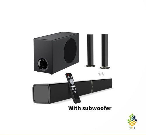 Soundbar with Subwoofer 60W/120W Wireless 5.0 ARC OPT AUX Home Theater UK